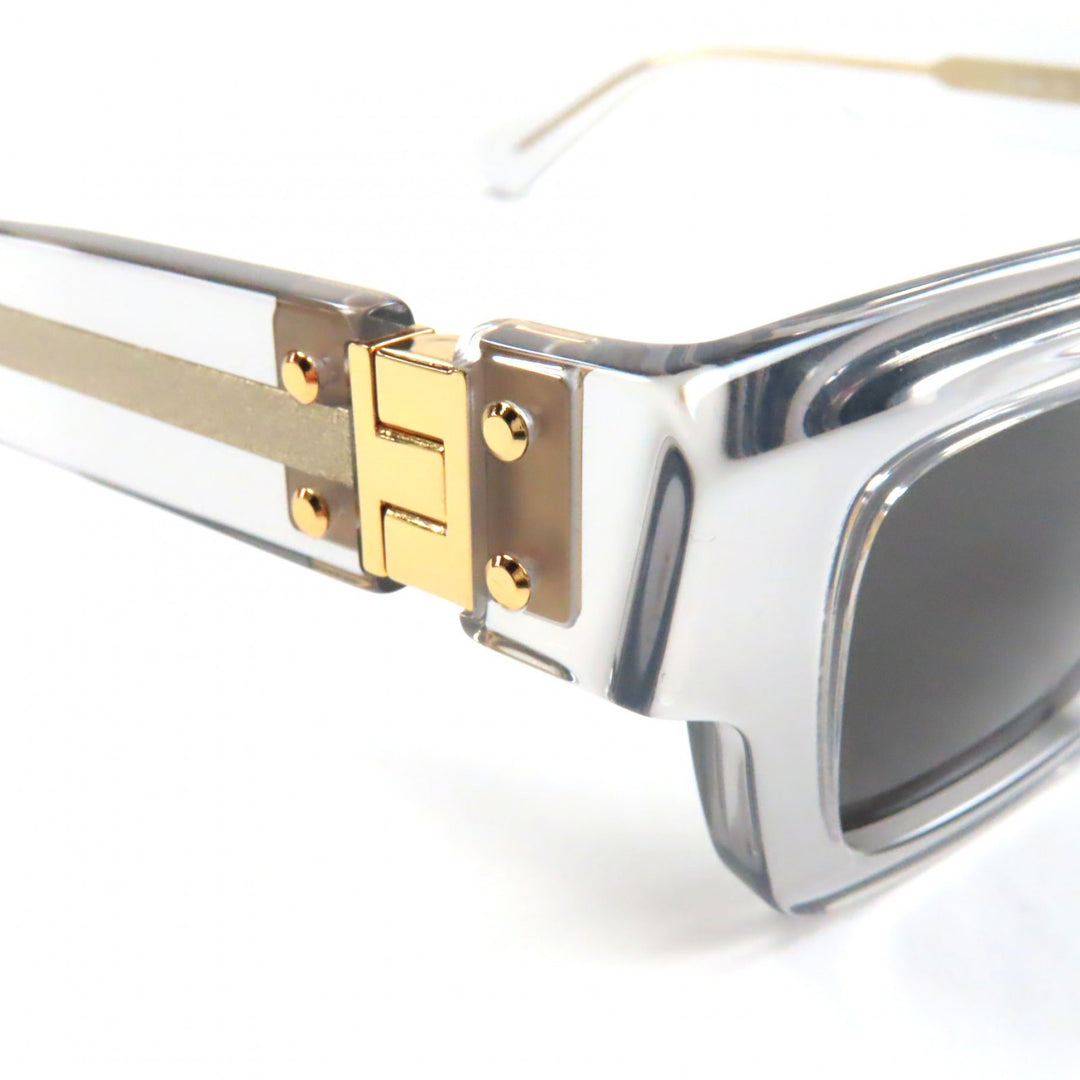 Excellent BOTTEGAVENETA sunglasses Clear Gray Gold ー mens BV1230S