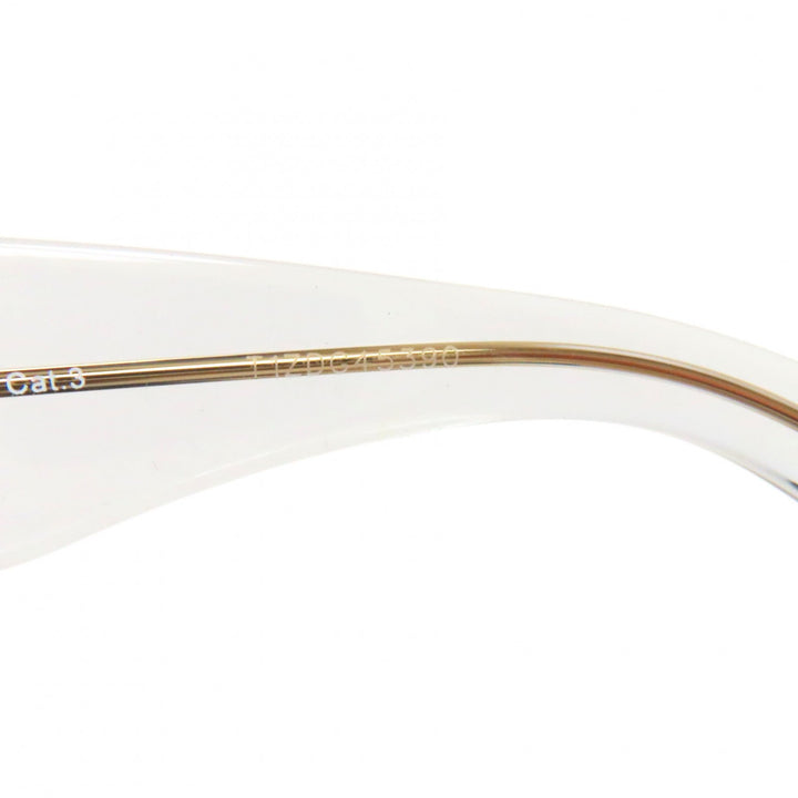 Excellent BOTTEGAVENETA sunglasses Clear Gray Gold ー mens BV1230S