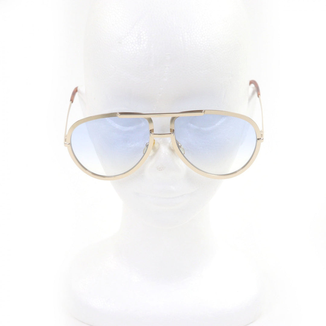 Excellent GIVENCHY sunglasses Two Bridges Teardrop gold GV7113