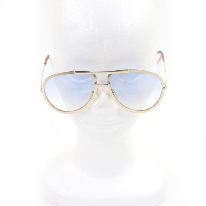 Excellent GIVENCHY sunglasses Two Bridges Teardrop gold GV7113
