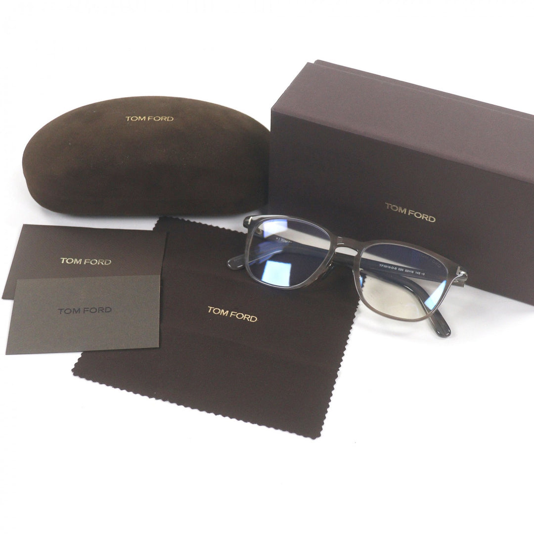 Excellent TOM FORD Glasses Wellington Blue Light Cut Gray marble