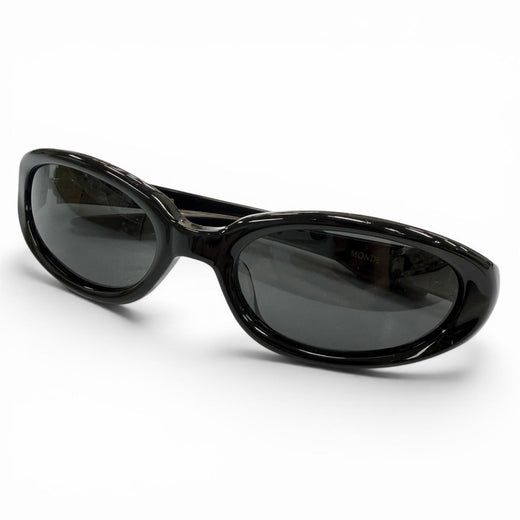 Great GENTLE MONSTER sunglasses MONDE 2025 Collection Oval Eyewear black mens