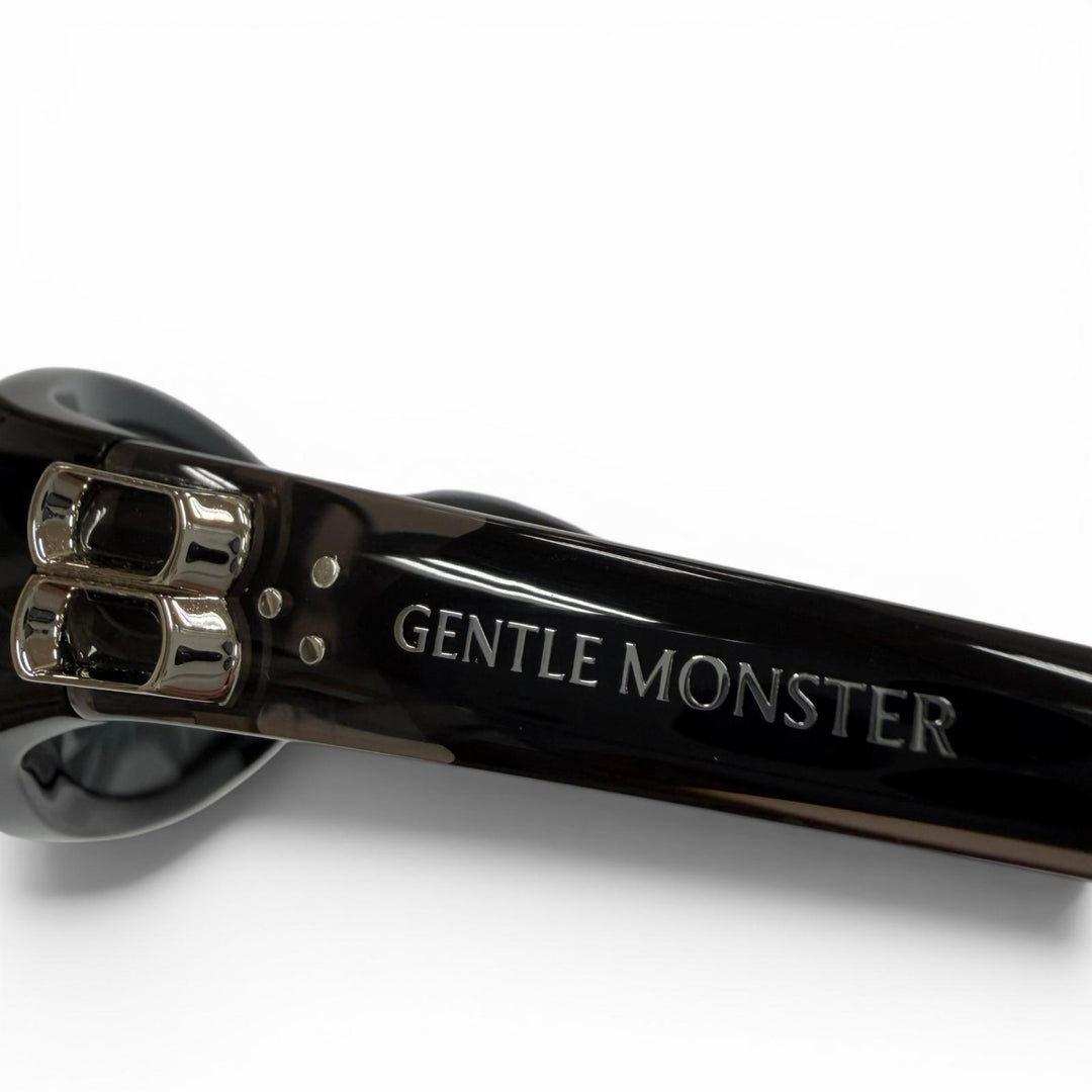 Great GENTLE MONSTER sunglasses MONDE 2025 Collection Oval Eyewear black mens