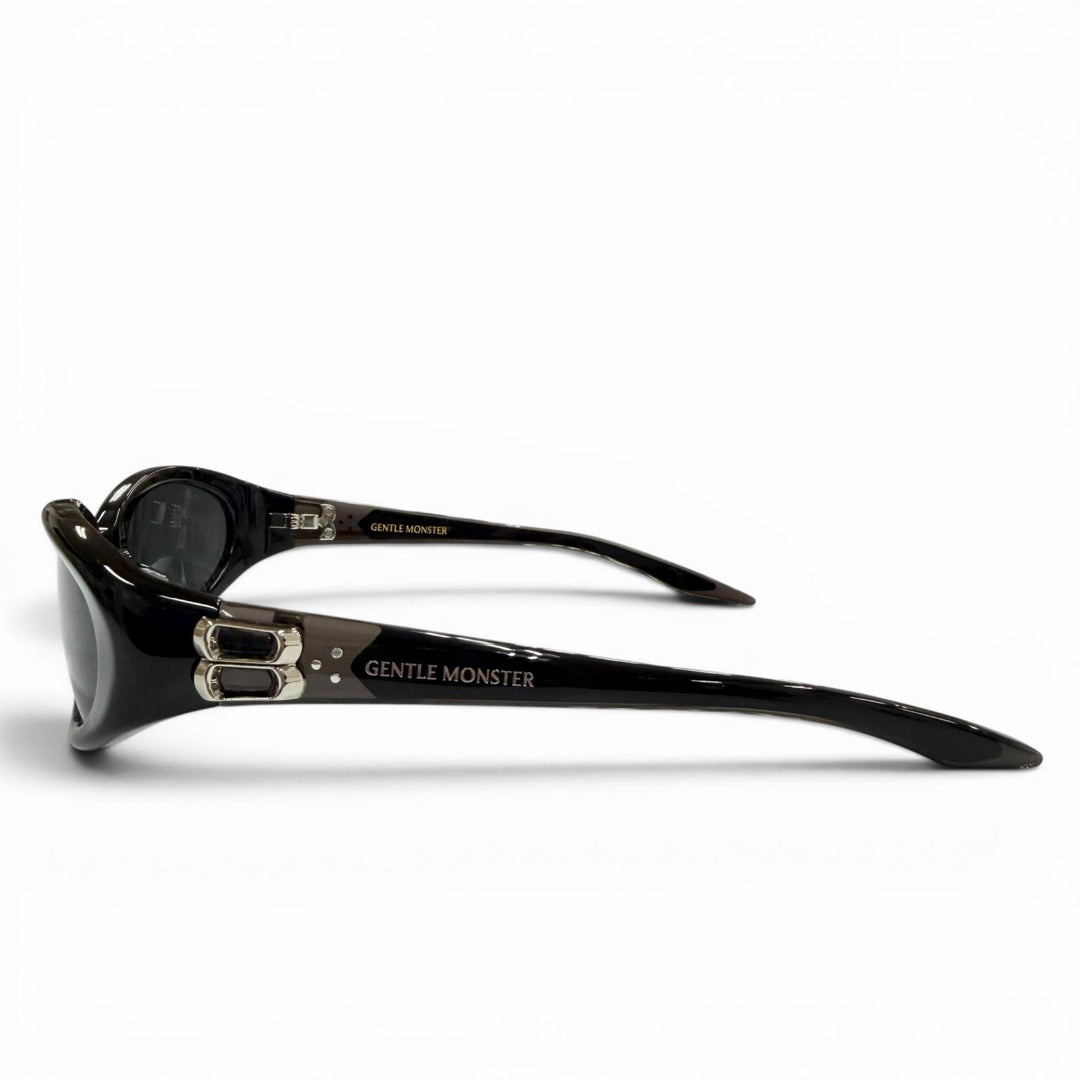 Great GENTLE MONSTER sunglasses MONDE 2025 Collection Oval Eyewear black mens