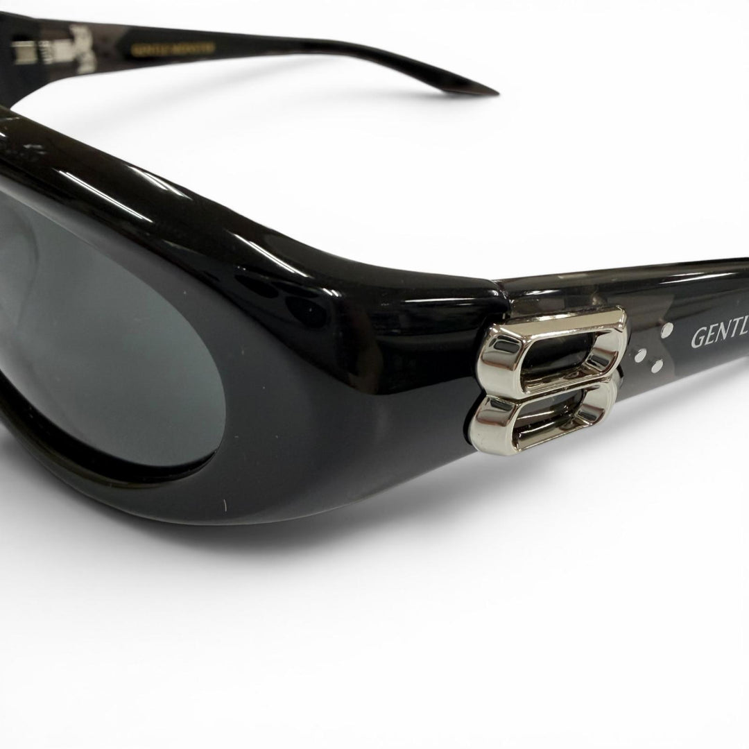 Great GENTLE MONSTER sunglasses MONDE 2025 Collection Oval Eyewear black mens