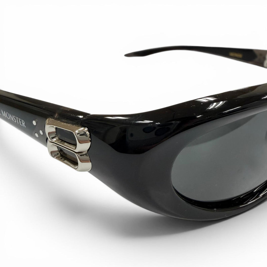 Great GENTLE MONSTER sunglasses MONDE 2025 Collection Oval Eyewear black mens