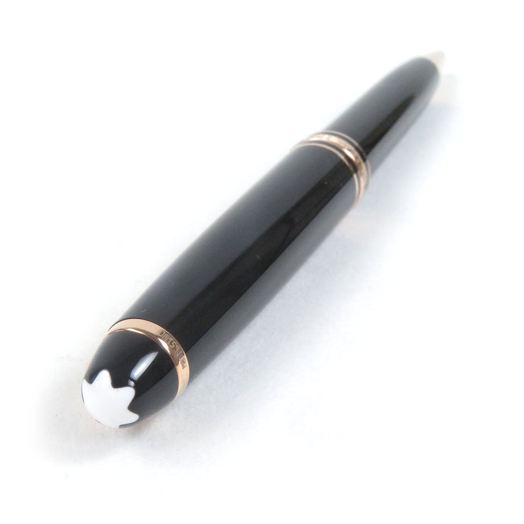 Excellent MONTBLANC Ballpoint pen Meister Stick Classic Black Rose Gold mens