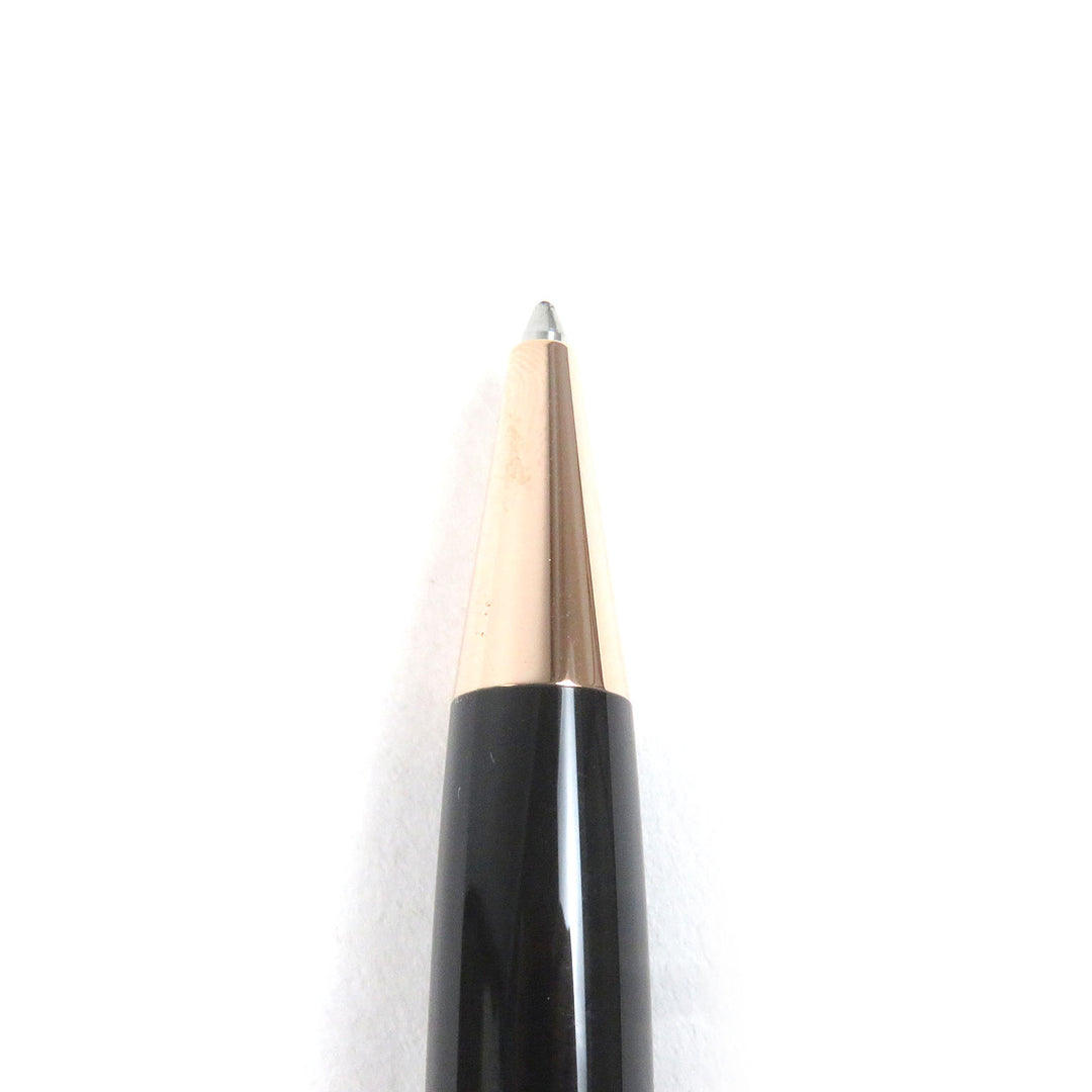 Excellent MONTBLANC Ballpoint pen Meister Stick Classic Black Rose Gold mens