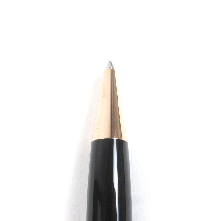 Excellent MONTBLANC Ballpoint pen Meister Stick Classic Black Rose Gold mens