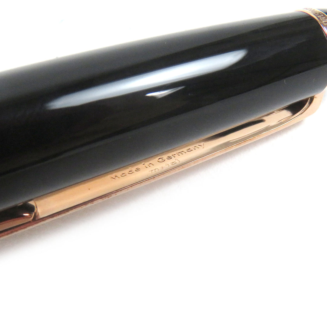 Excellent MONTBLANC Ballpoint pen Meister Stick Classic Black Rose Gold mens