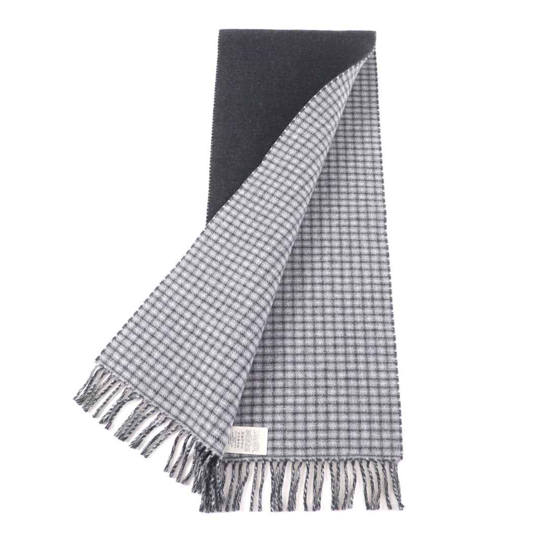 Excellent FENDI Scarf Charcoal gray wool Women FXT334