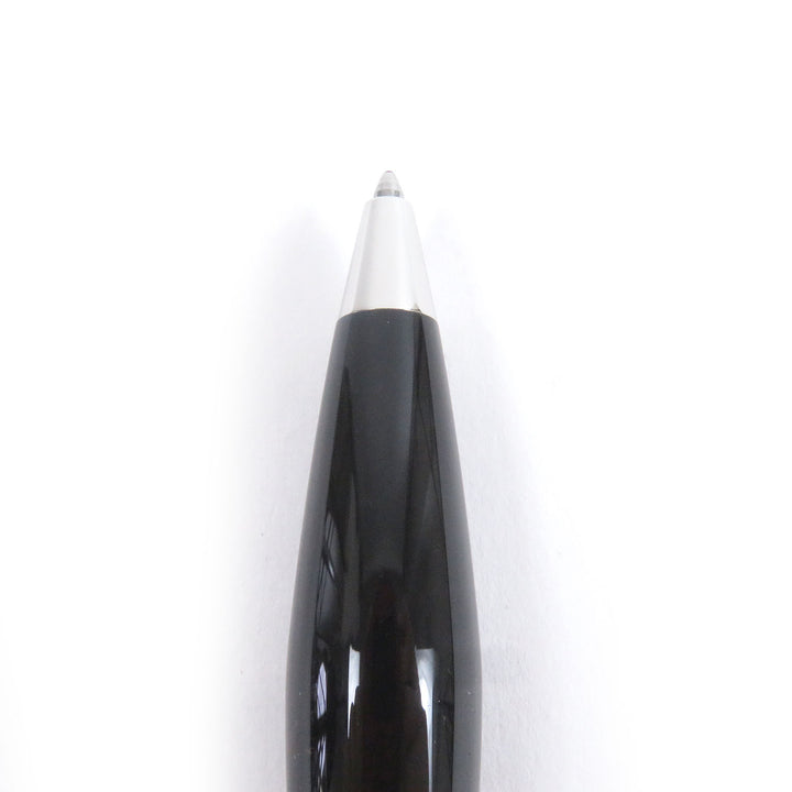 Excellent MONTBLANC Ballpoint pen Starwalker New Blue Dome Black Silver