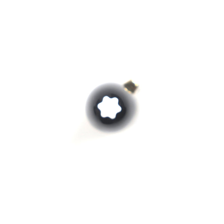 Great MONTBLANC fountain pen Meisterstck 149 white star Black gold 14K mens