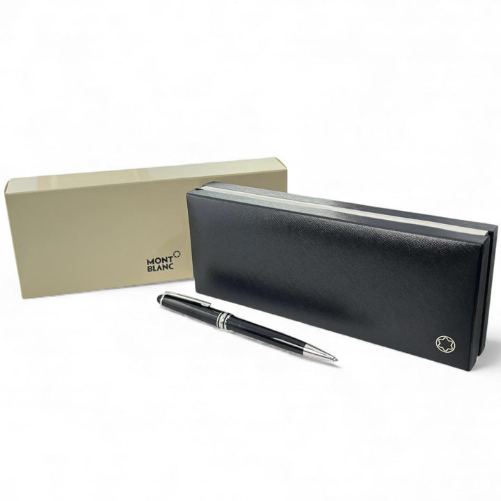 Very Good MONTBLANC Ballpoint pen Meisterstück Classic white star black mens