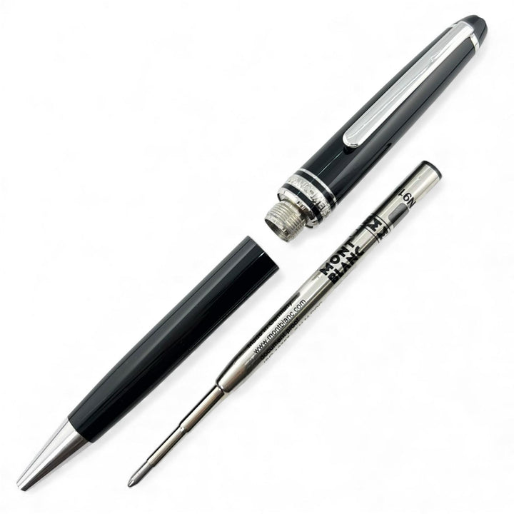 Very Good MONTBLANC Ballpoint pen Meisterstück Classic white star black mens