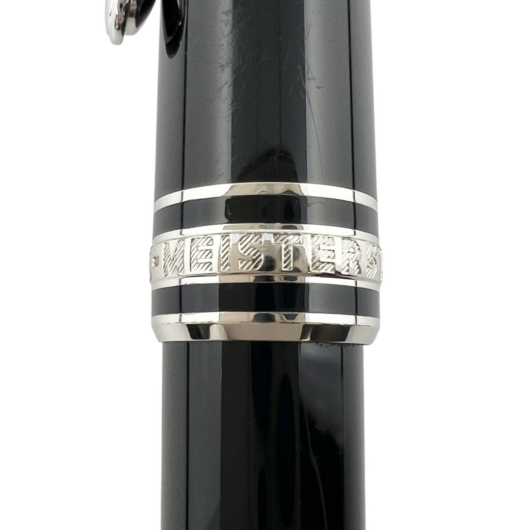 Very Good MONTBLANC Ballpoint pen Meisterstück Classic white star black mens