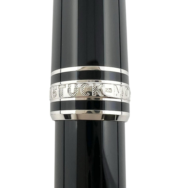 Very Good MONTBLANC Ballpoint pen Meisterstück Classic white star black mens