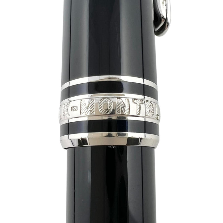 Very Good MONTBLANC Ballpoint pen Meisterstück Classic white star black mens