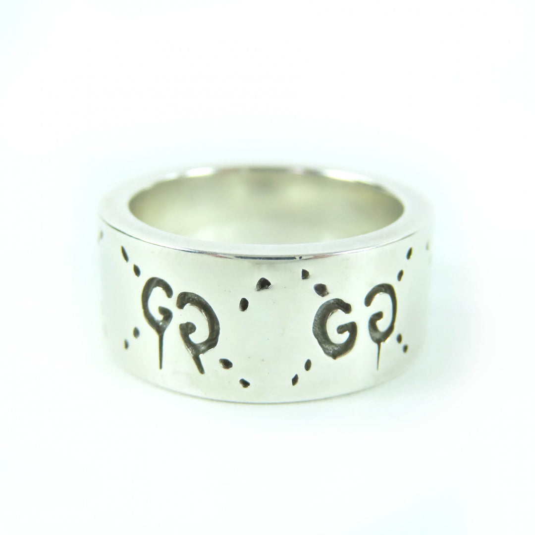 Great GUCCI Ring ghost Silver AG925 Women 12 455318