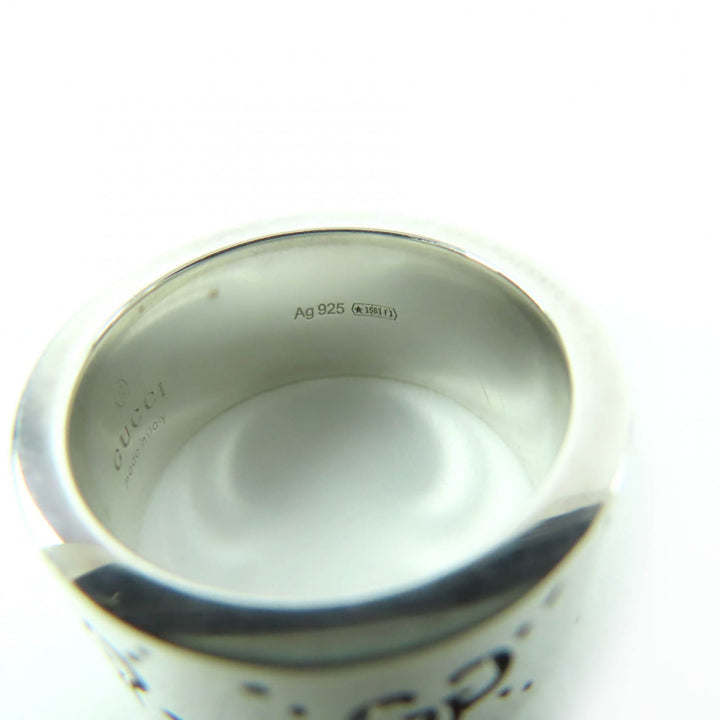 Great GUCCI Ring ghost Silver AG925 Women 12 455318