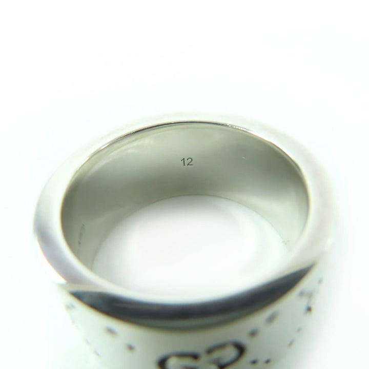 Great GUCCI Ring ghost Silver AG925 Women 12 455318