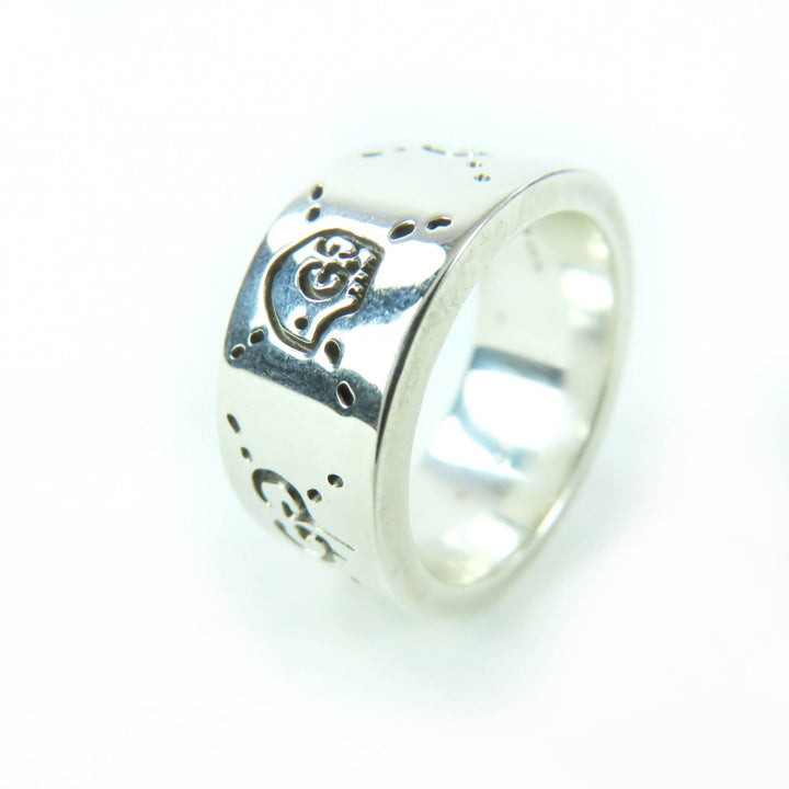 Great GUCCI Ring ghost Silver AG925 Women 12 455318