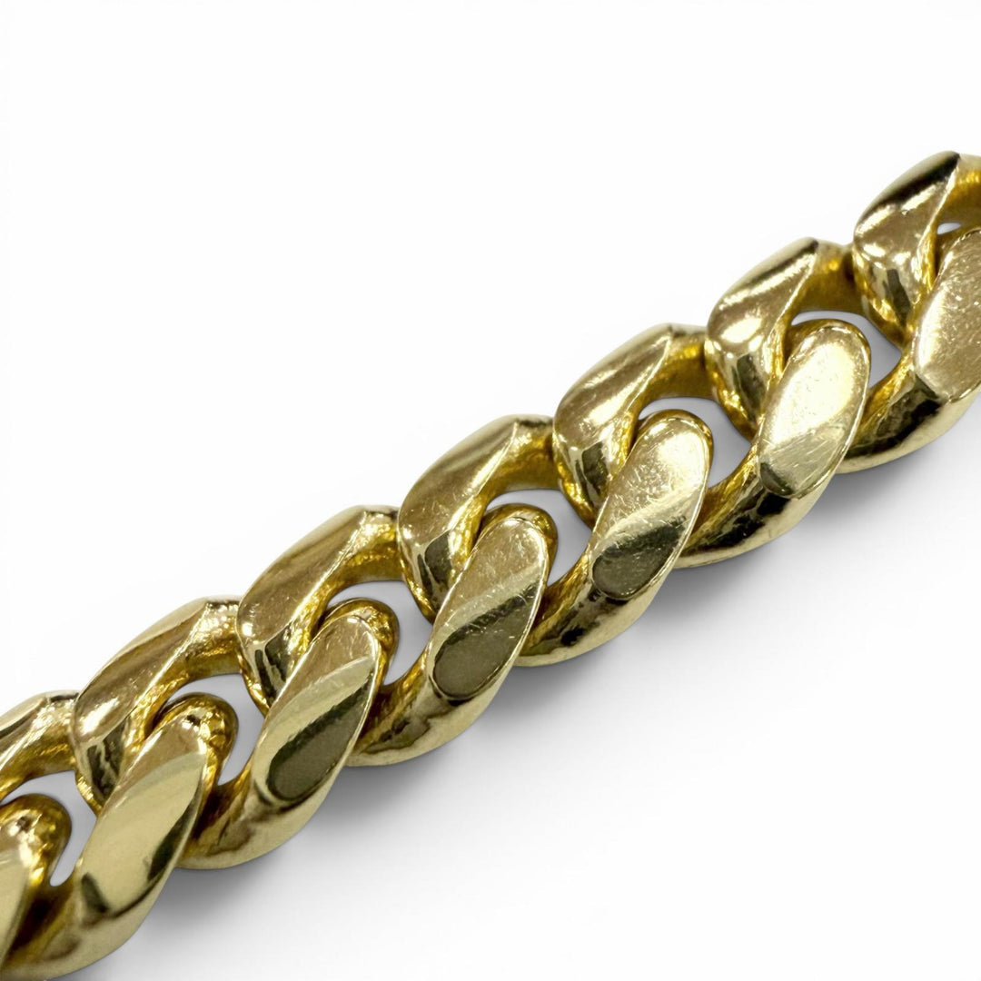 Great AVALANCHE Necklace Miami Chain gold 10K mens