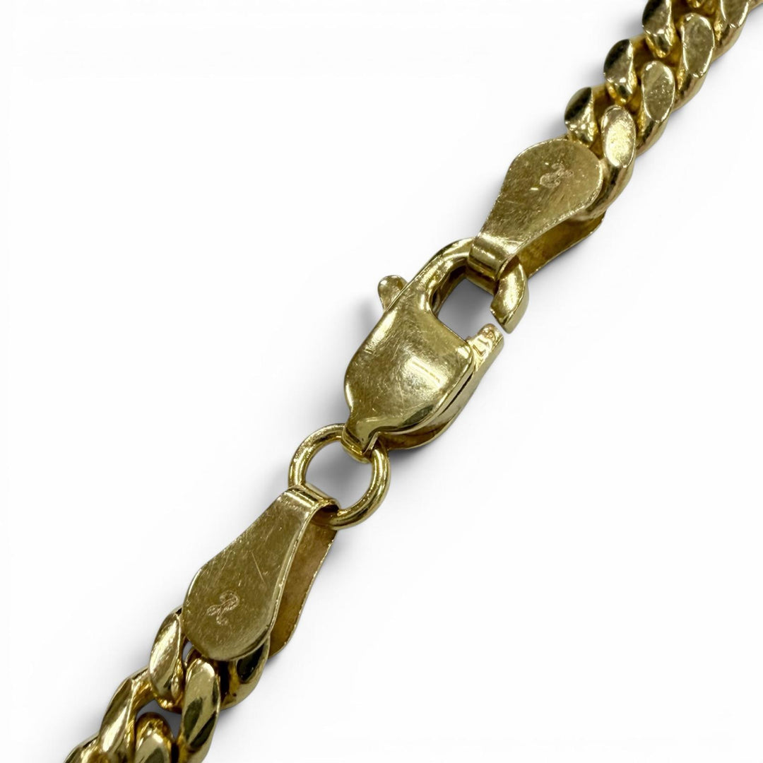 Great AVALANCHE Necklace Miami Chain gold 10K mens