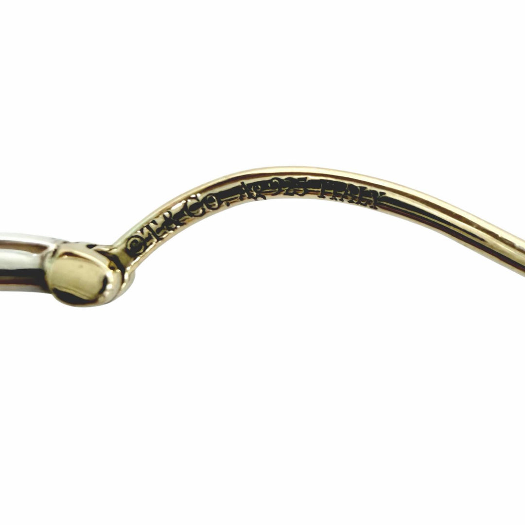 Great TIFFANY&Co. Pierce Hardware Pearl Hoop 925 Women