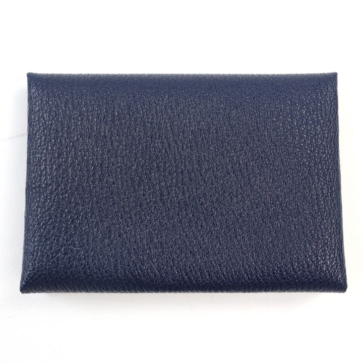 Pristine HERMES Coin case Calvi duo Shave Women