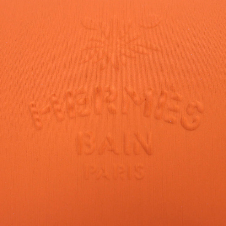 Pristine HERMES Pouch Truth Flat Neoban MM Orange polyamide Women
