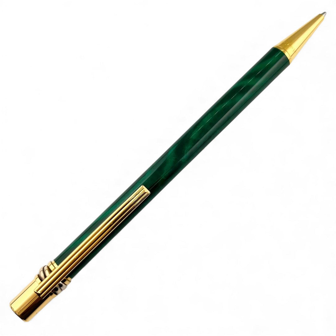Very Good Cartier Ballpoint pen Trinity 89s Malachite mens