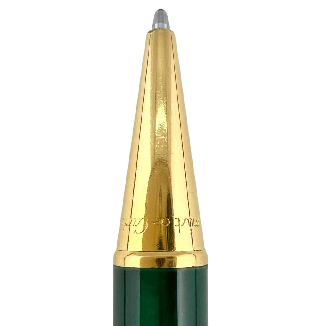 Very Good Cartier Ballpoint pen Trinity 89s Malachite mens