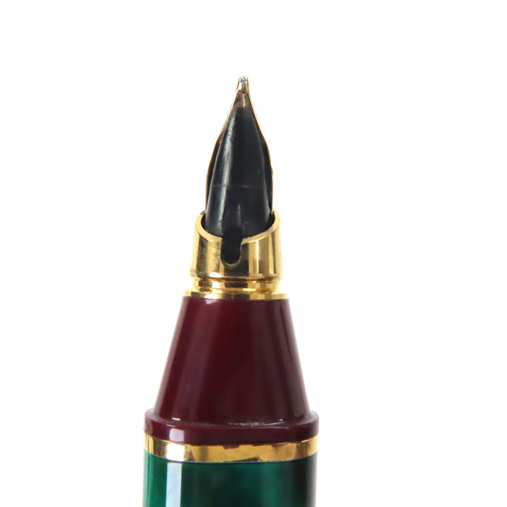 Great Cartier fountain pen Must de Cartier Trinity Marble green 18K mens
