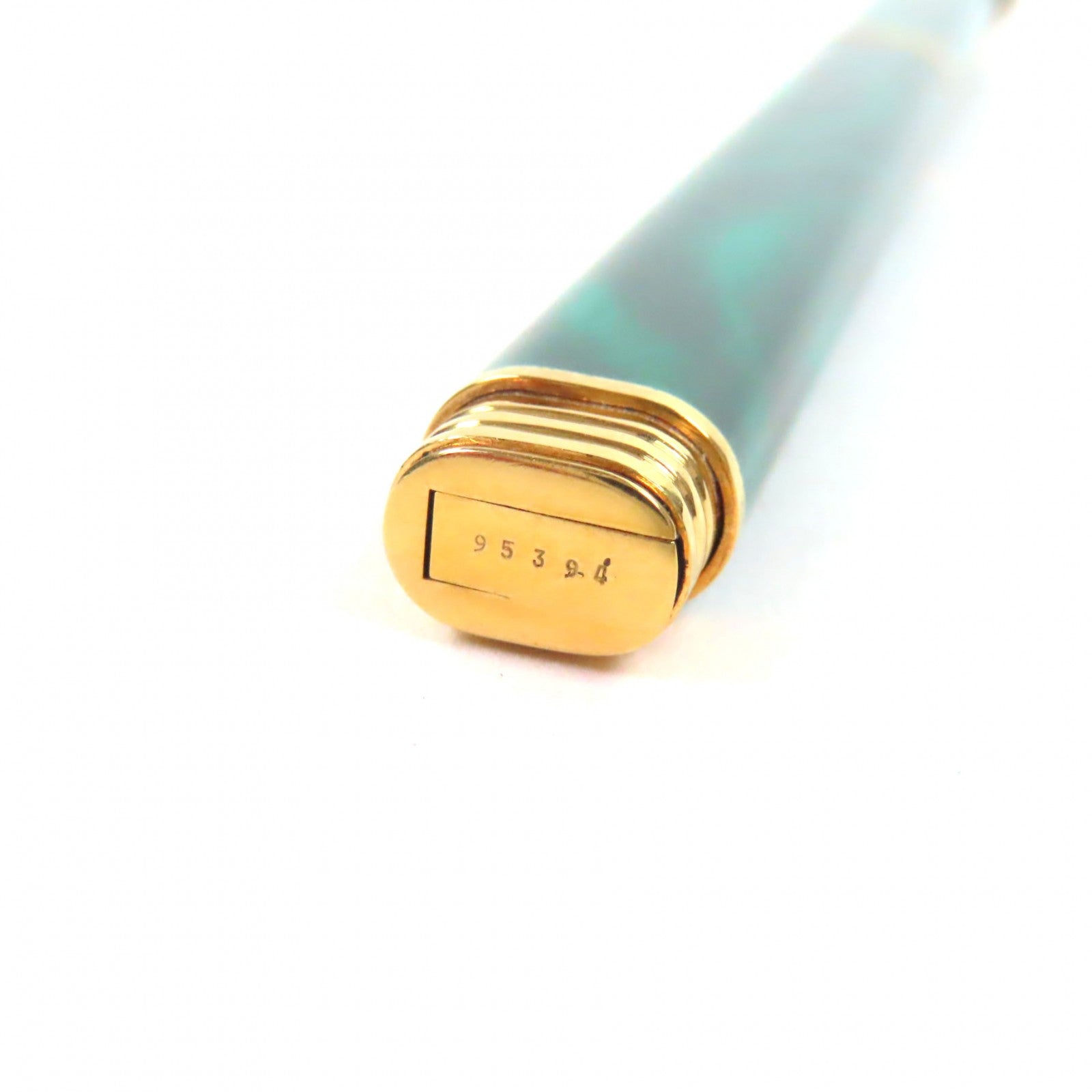 Great Cartier fountain pen Must de Cartier Trinity Marble green