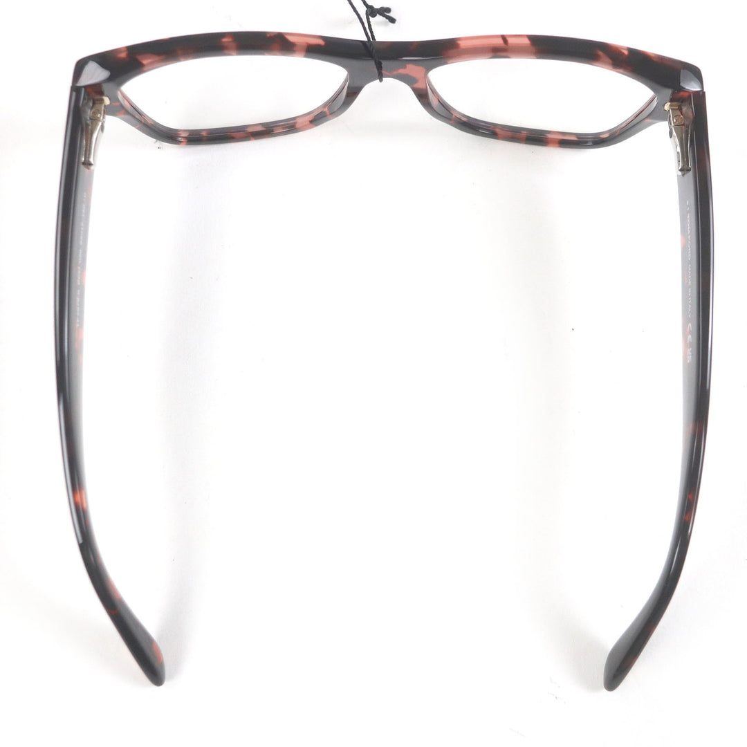 Excellent TOM FORD Glasses Marble Pattern Wellington Pink Clear Brown mens TF5878-B