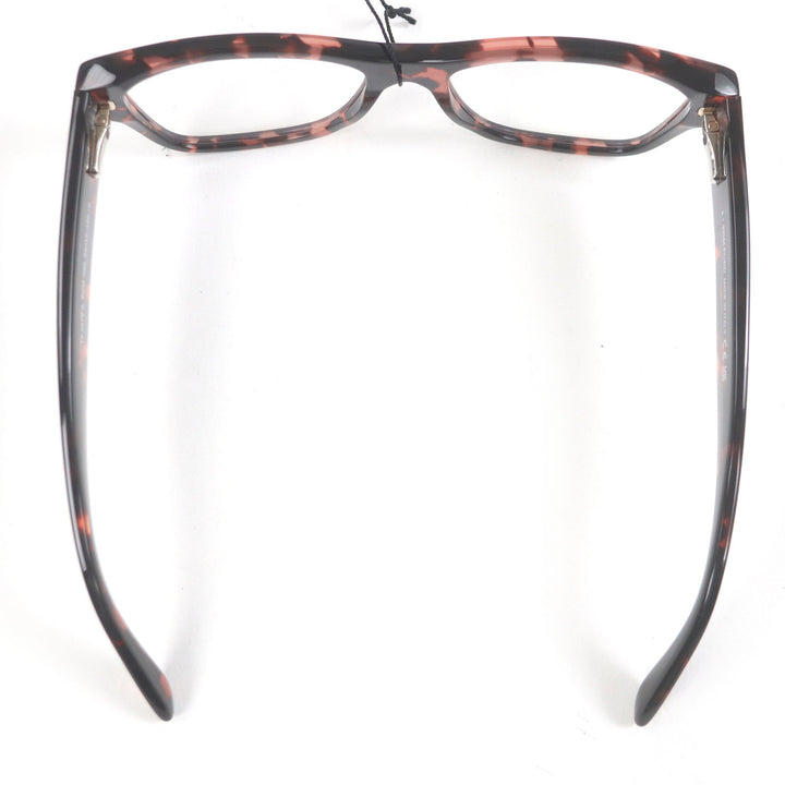 Excellent TOM FORD Glasses Marble Pattern Wellington Pink Clear Brown mens TF5878-B