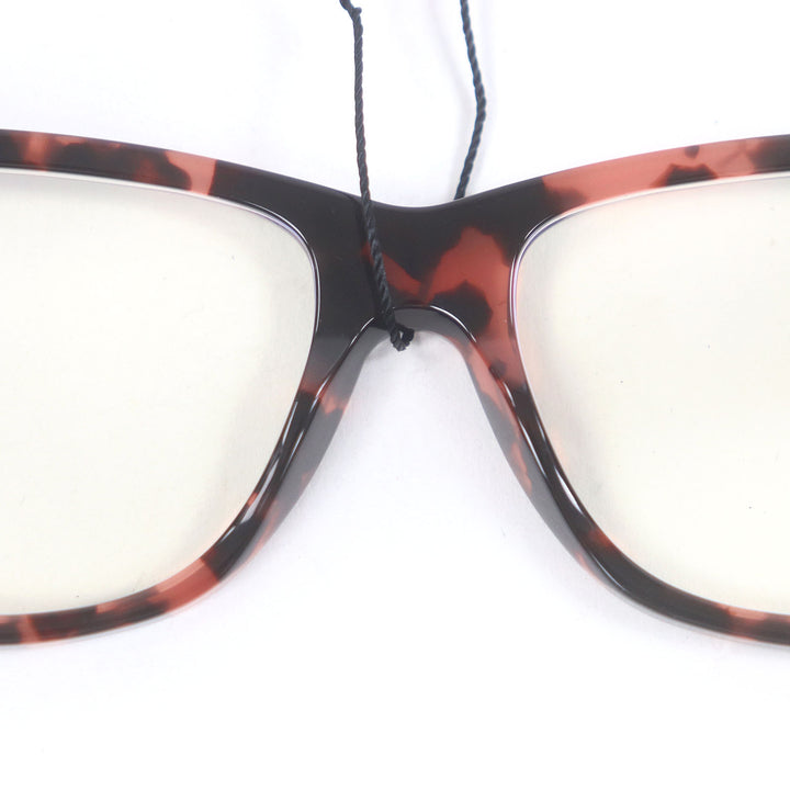 Excellent TOM FORD Glasses Marble Pattern Wellington Pink Clear Brown mens TF5878-B