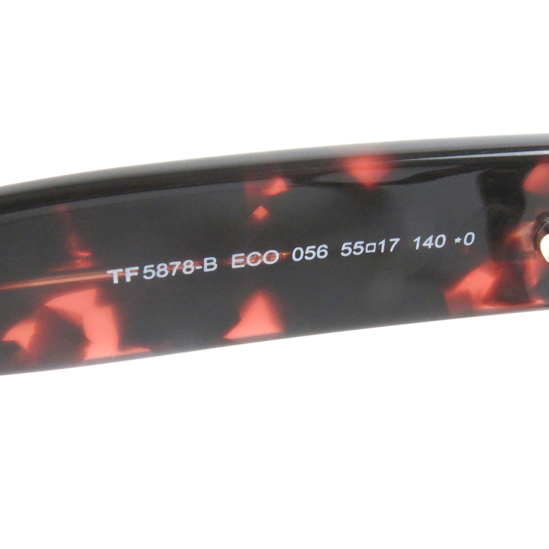 Excellent TOM FORD Glasses Marble Pattern Wellington Pink Clear Brown mens TF5878-B