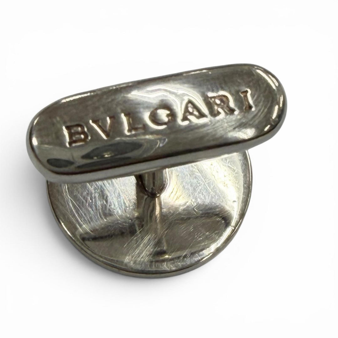 Great BVLGARI Cufflinks cufflinks Bulgari Bulgari Silver 925 mens