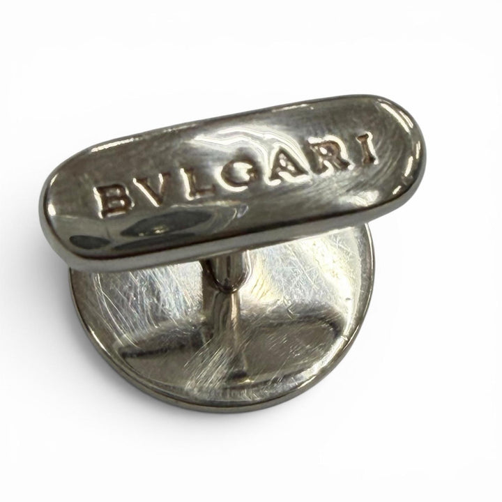 Great BVLGARI Cufflinks cufflinks Bulgari Bulgari Silver 925 mens