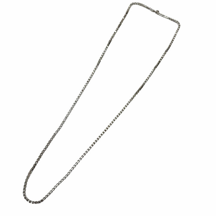Excellent TIFFANY&Co. Necklace Venetian Long Chain Accessories Silver