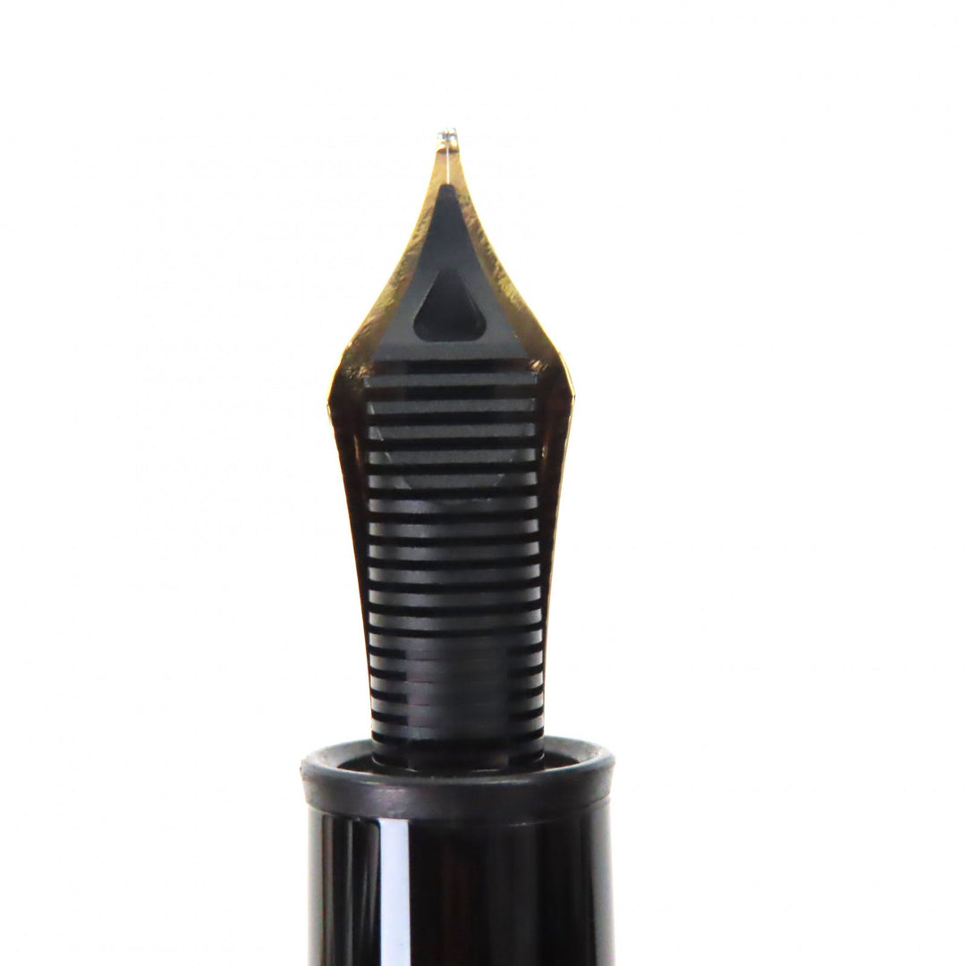 Great MONTBLANC fountain pen Meisterstück 149 white star black 18K mens