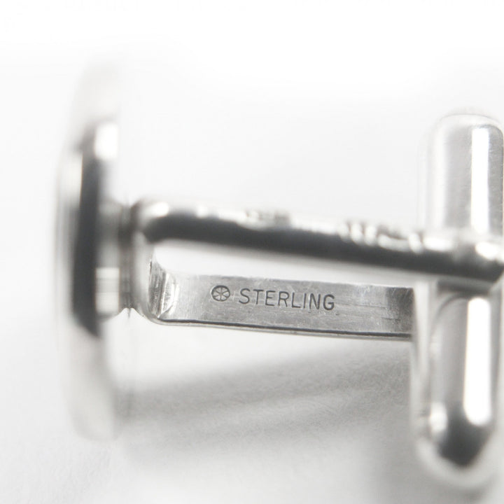 Great TIFFANY&Co. Cufflinks cufflinks Circle motif combination Silver SV925 mens