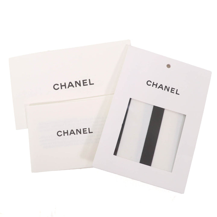 Pristine CHANEL COCO Mark Strap Pattern Swimwear Swimsuit 36 22C P71948