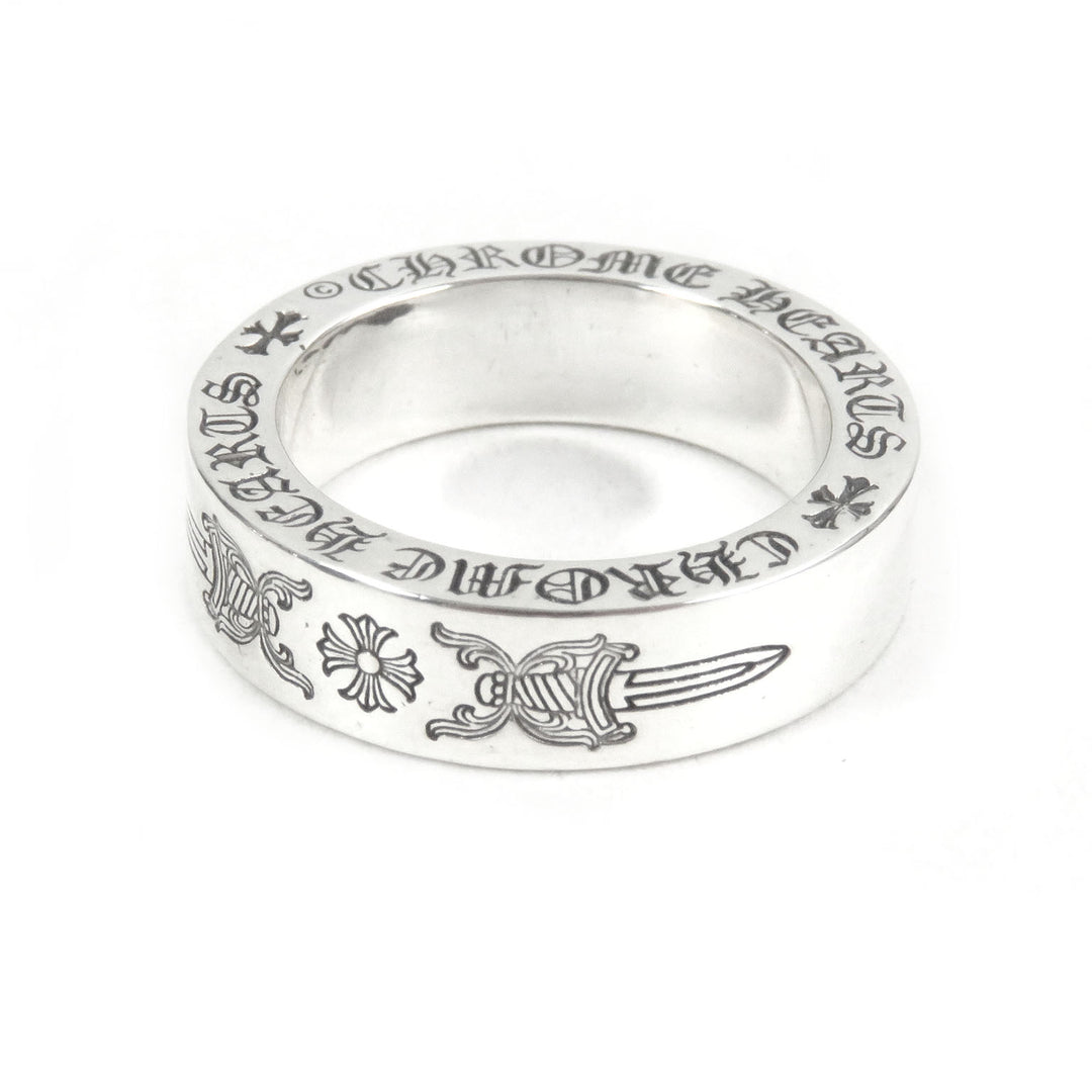 Great CHROME HEARTS Ring Spacer Dagger Plus Silver SV925 mens