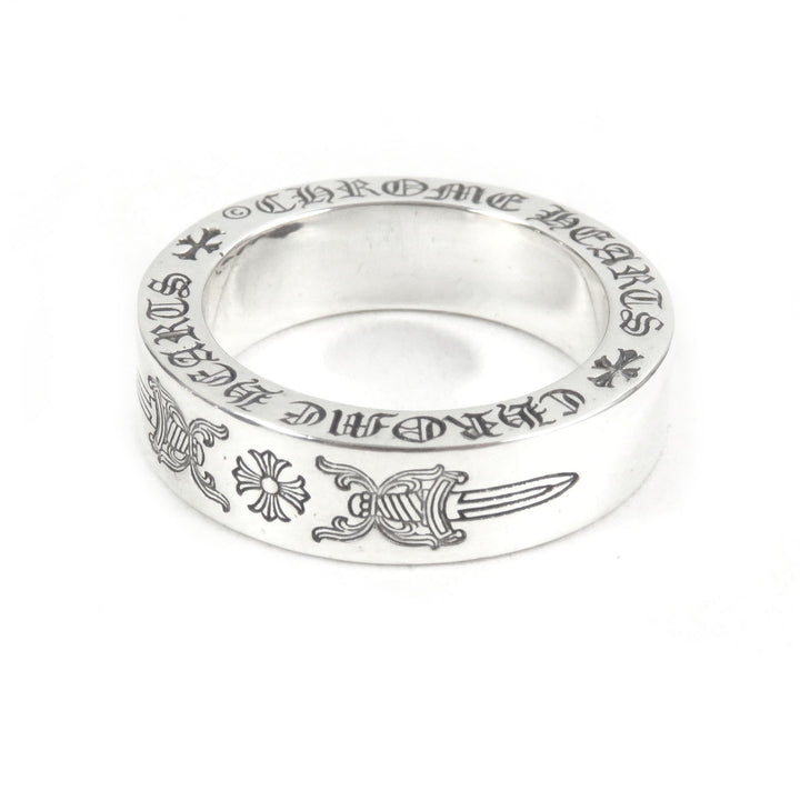 Great CHROME HEARTS Ring Spacer Dagger Plus Silver SV925 mens