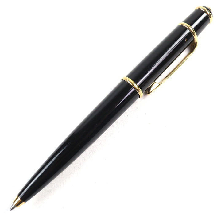 Very Good Cartier Ballpoint pen Diaboro de Cartier Logo engraved, blue gemstone