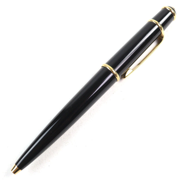 Very Good Cartier Ballpoint pen Diaboro de Cartier Logo engraved, blue gemstone