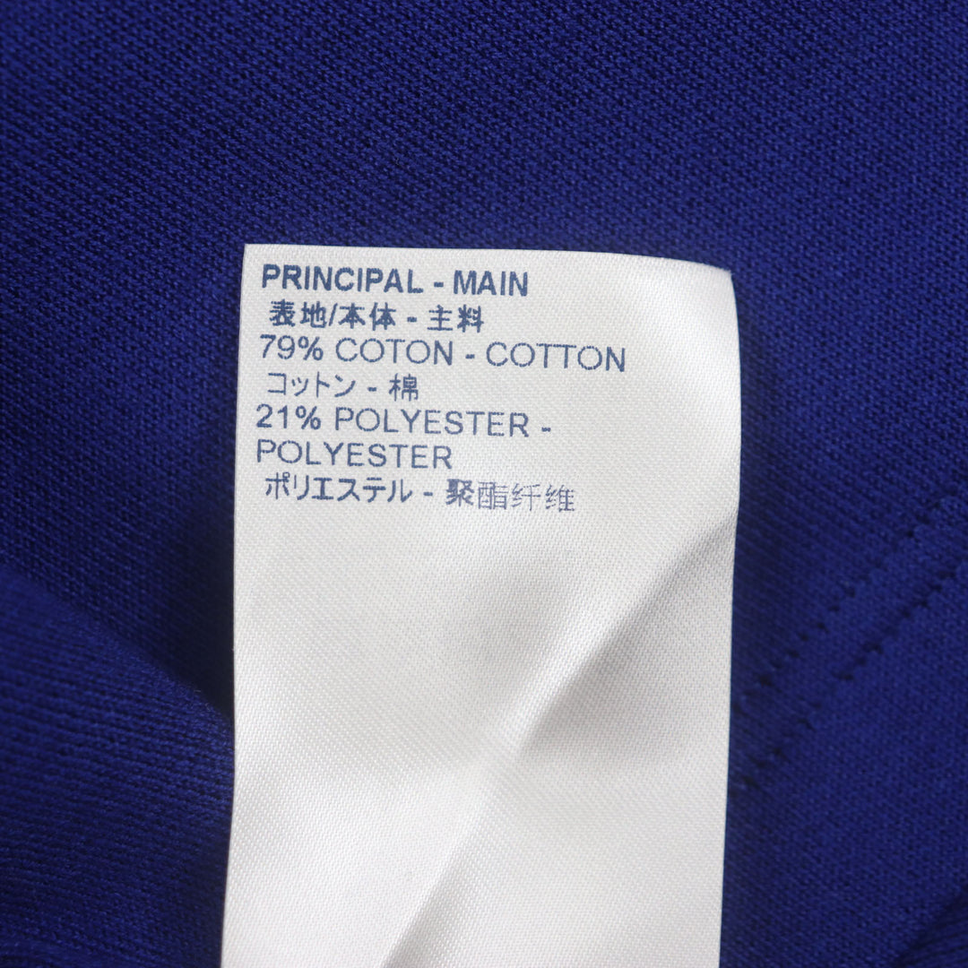 Excellent LOUIS VUITTON Short sleeve knit Jacquard Cycling blue-black cotton S